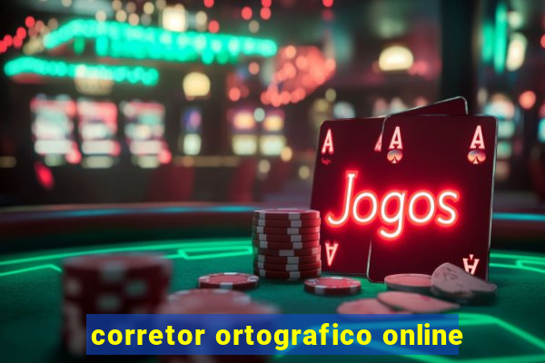 corretor ortografico online